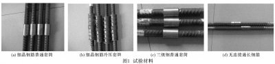 高溫下鋼筋連接套筒的力學性能試驗研究